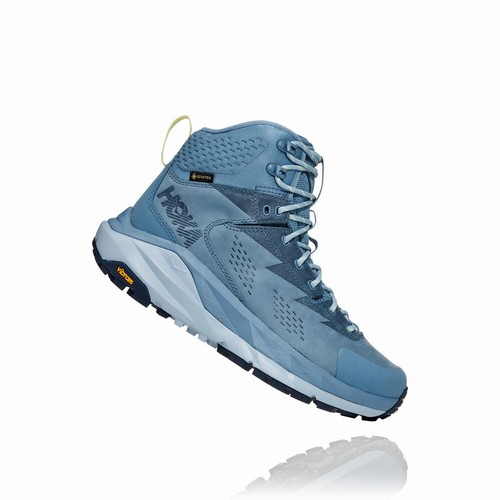 Hoka One One SKY KAHA GORE-TEX Hiking Shoes For Women India Blue IN-3271